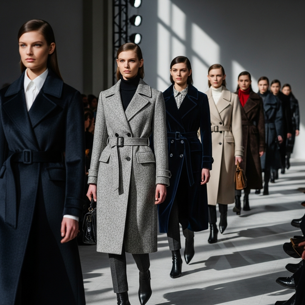fashion week winter coats, stylish outerwear, luxurious coats for NYFW